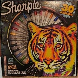 Sharpie Limited Edition 30 Markers: 18 Fine Point & 12 Ultra Fine Point